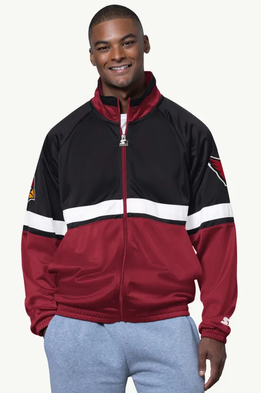 MENS ARIZONA CARDINALS VETERAN TRACK JACKET sold by Starter
