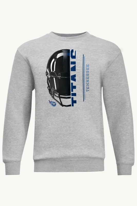 MENS TENNESSEE TITANS HALF HELMET SWEATSHIRT sold by Starter