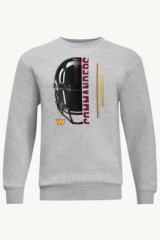 MENS WASHINGTON COMMANDERS HALF HELMET SWEATSHIRT sold by Starter