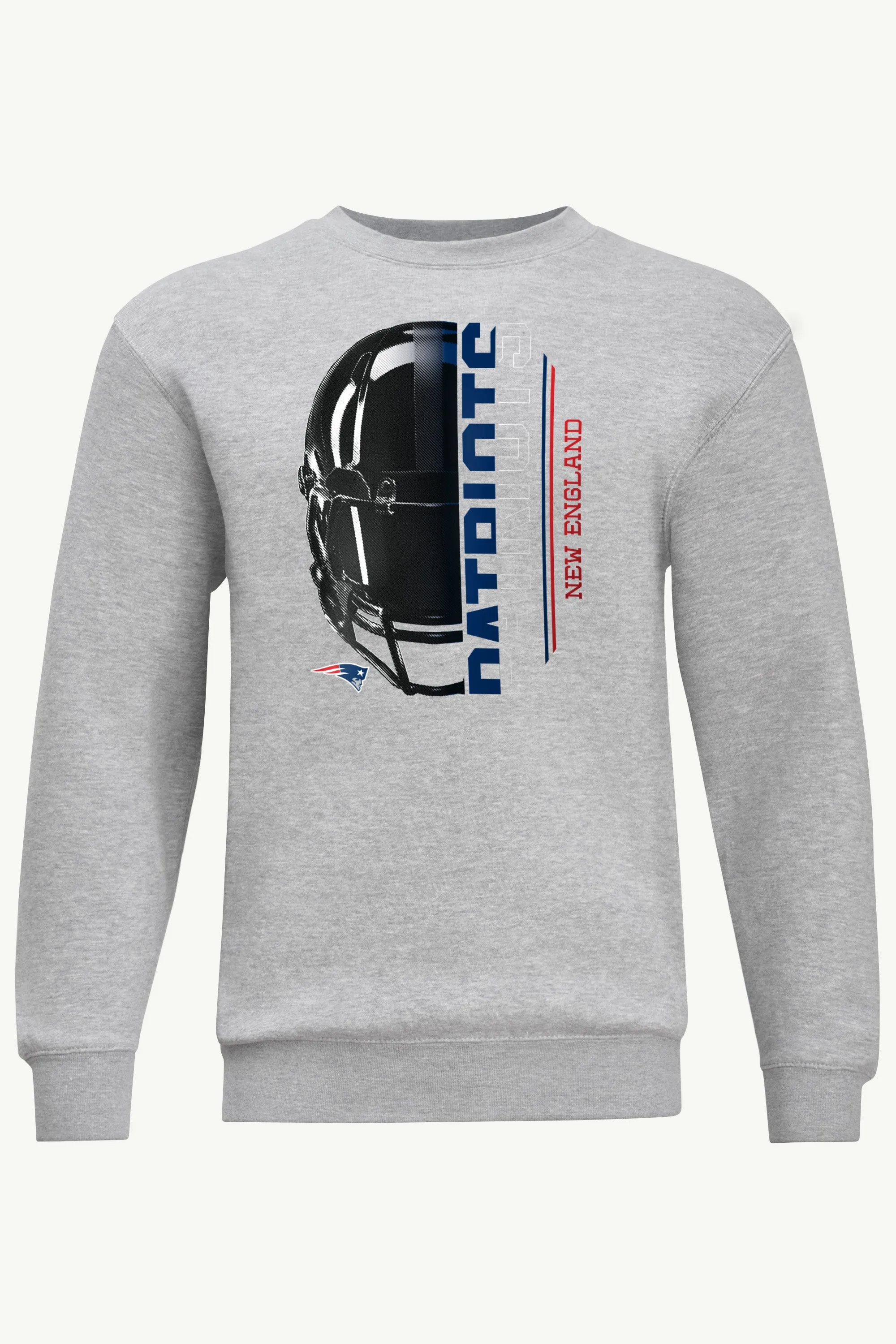 MENS NEW ENGLAND PATRIOTS HALF HELMET SWEATSHIRT sold by Starter
