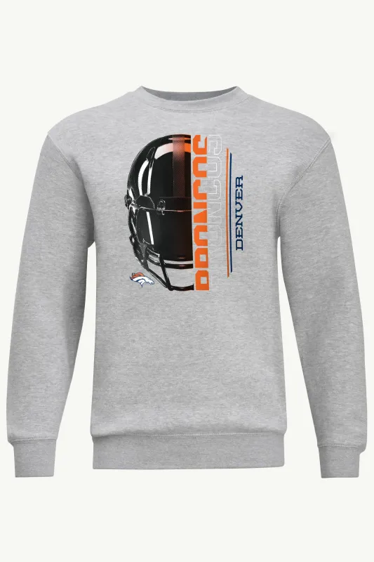 MENS DENVER BRONCOS HALF HELMET SWEATSHIRT sold by Starter