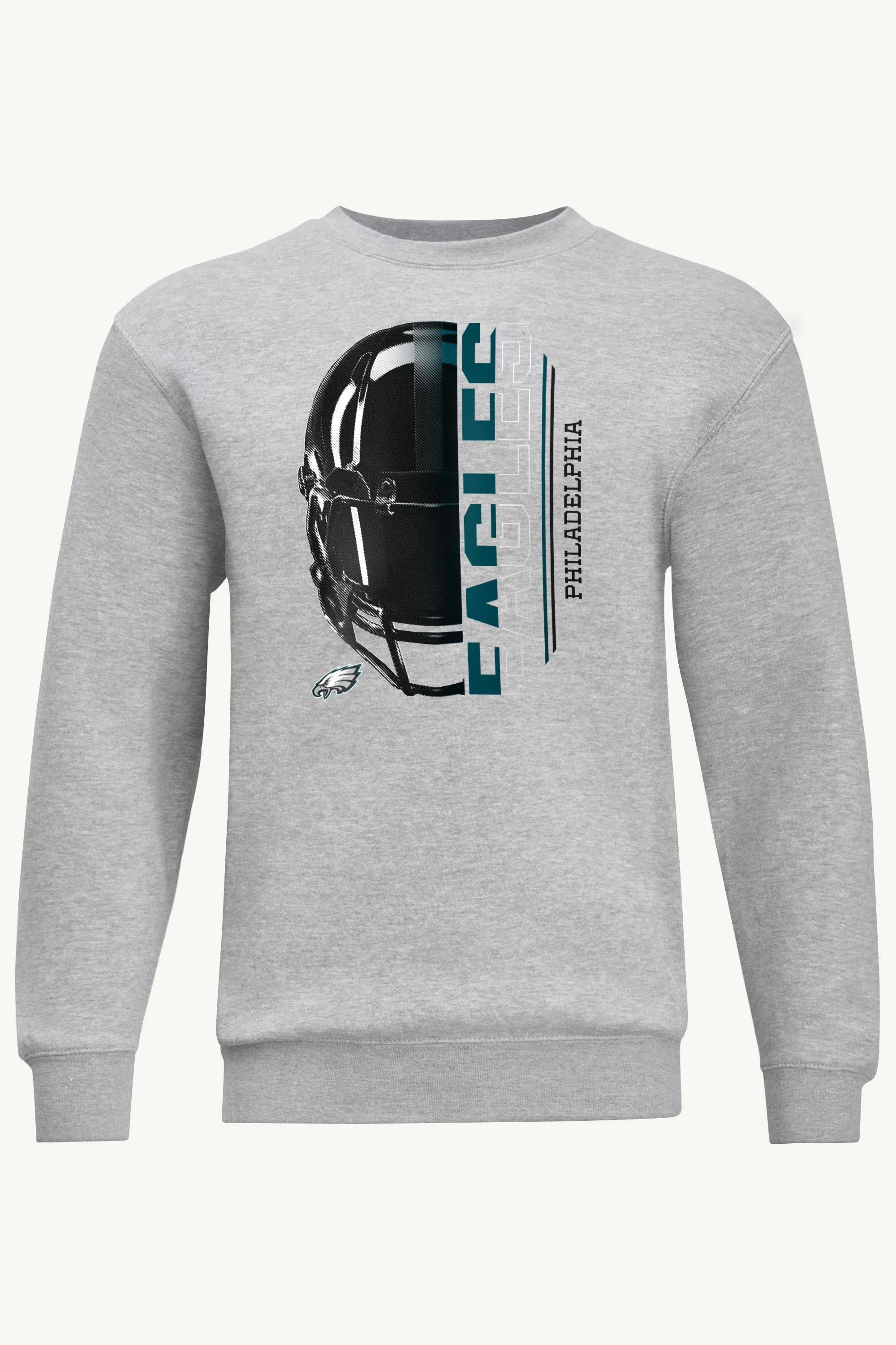 MENS PHILADELPHIA EAGLES HALF HELMET SWEATSHIRT sold by Starter