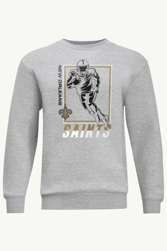MENS NEW ORLEANS SAINTS PLAYER GRID SWEATSHIRT made by Starter