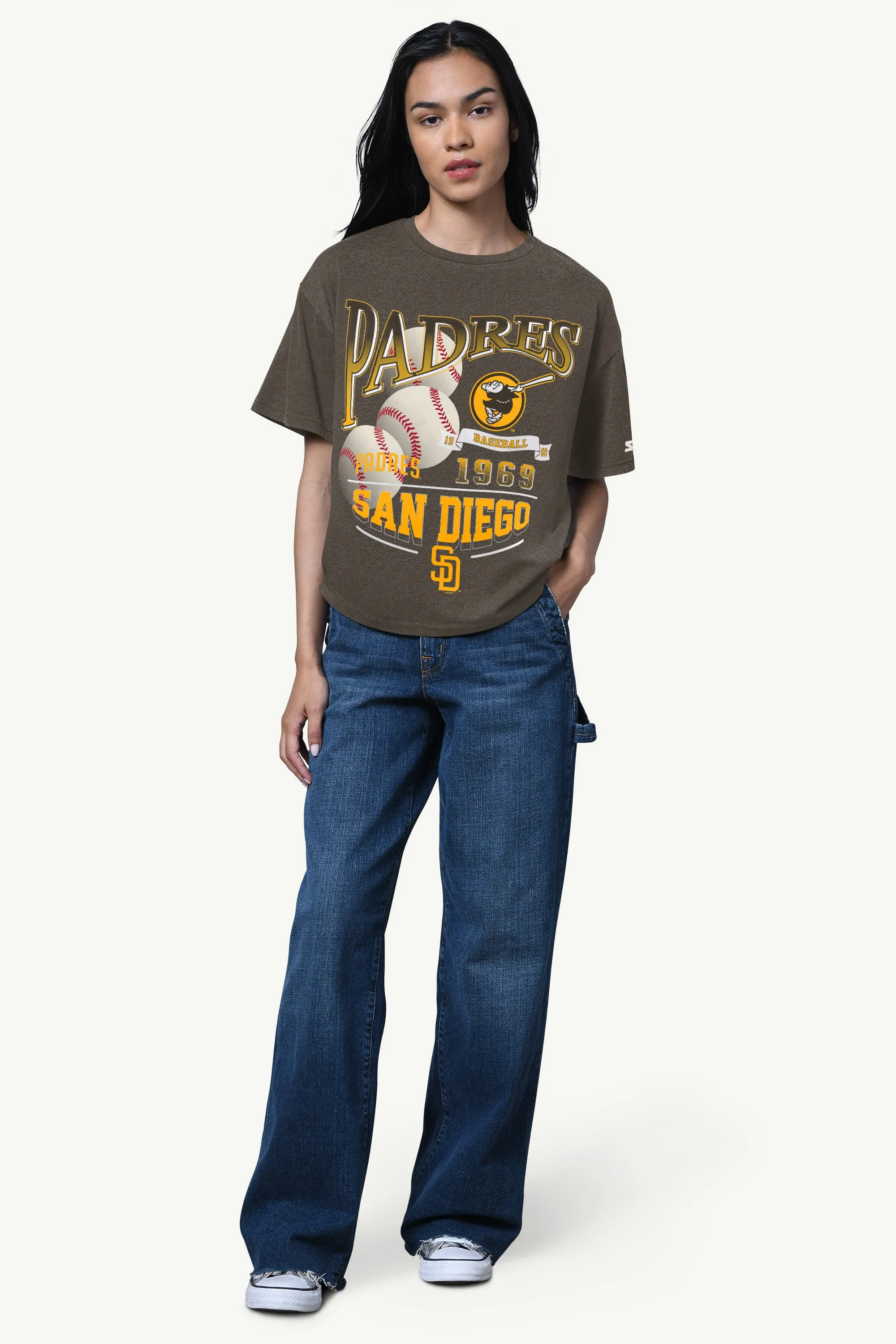 WOMENS SAN DIEGO PADRES HALL OF FAME T SHIRT sold by Starter product image thumbnail 2