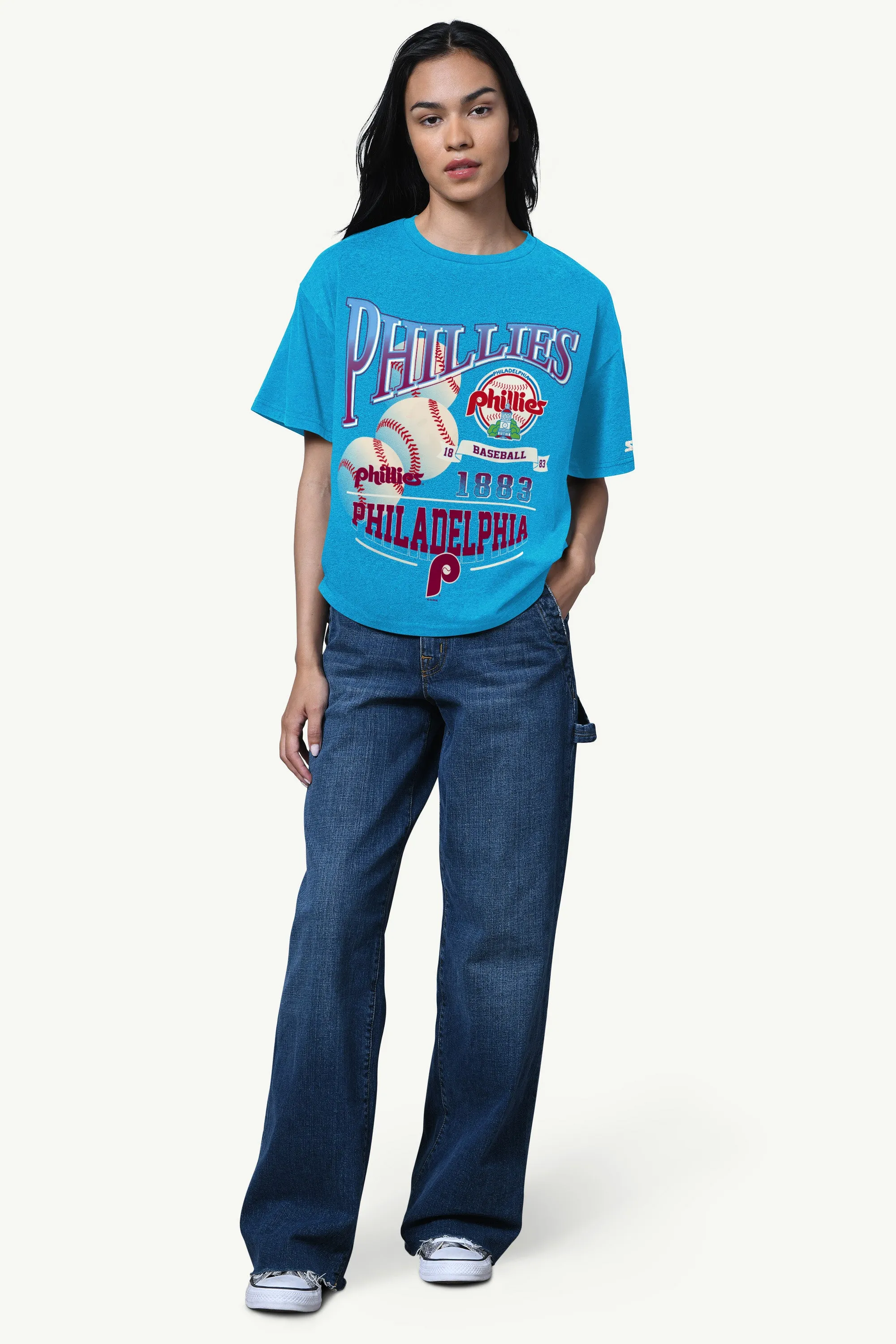 WOMENS PHILADELPHIA PHILLIES HALL OF FAME T SHIRT sold by Starter product image thumbnail 2