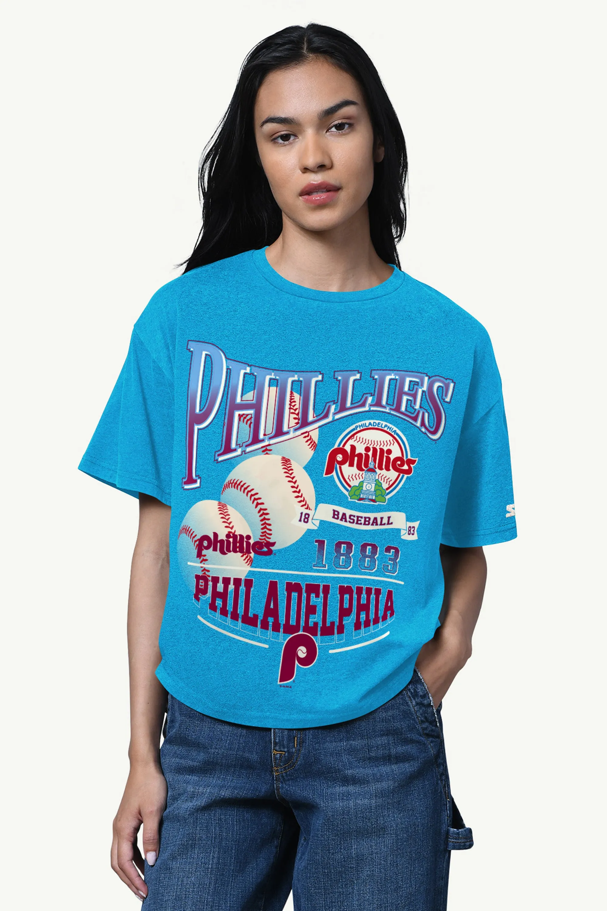 WOMENS PHILADELPHIA PHILLIES HALL OF FAME T SHIRT sold by Starter