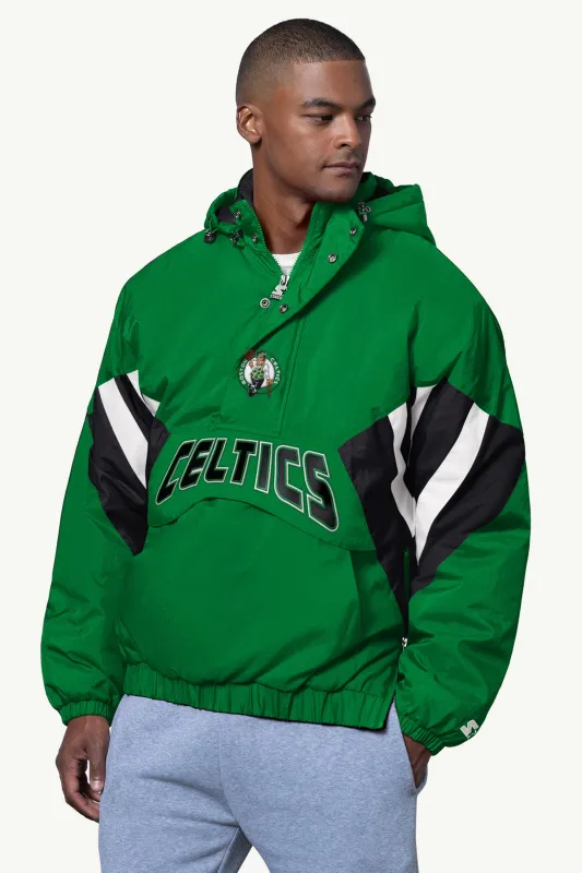 MENS BOSTON CELTICS LINE UP BREAKAWAY CRINKLE POPOVER sold by Starter