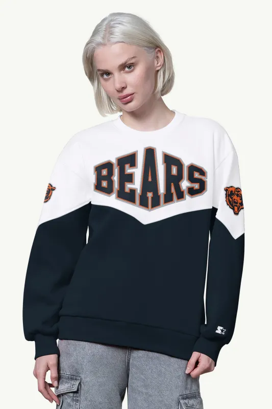 WOMENS CHICAGO BEARS CLUTCH HIT FLEECE sold by Starter