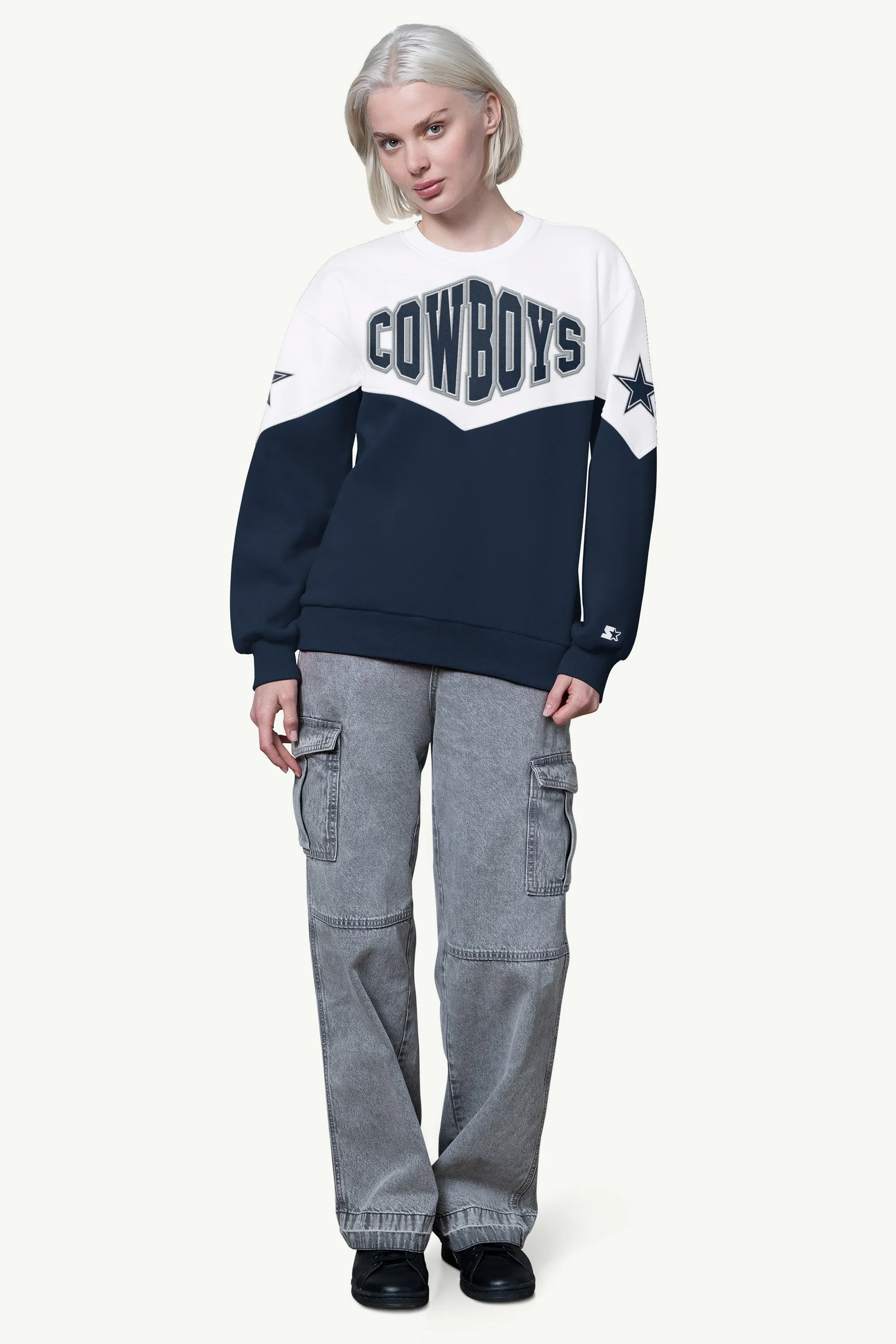 WOMENS DALLAS COWBOYS CLUTCH HIT FLEECE sold by Starter product image thumbnail 2