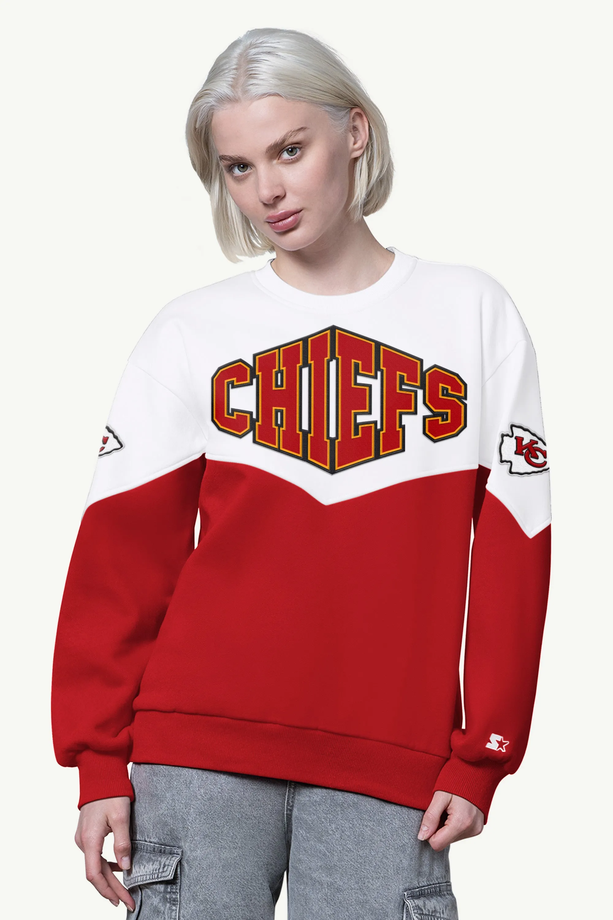 WOMENS KANSAS CITY CHIEFS CLUTCH HIT FLEECE sold by Starter