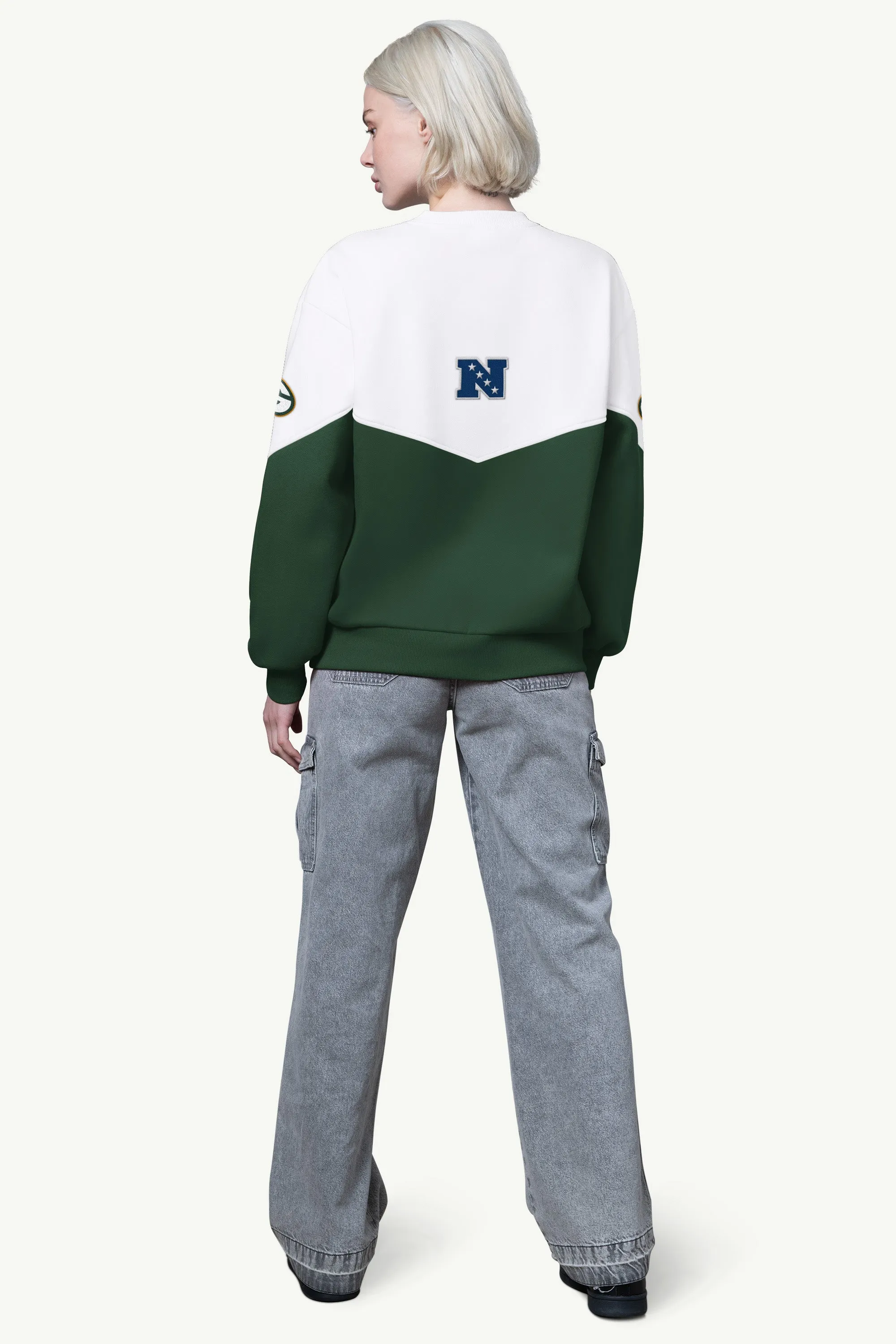 WOMENS GREEN BAY PACKERS CLUTCH HIT FLEECE sold by Starter product image thumbnail 3