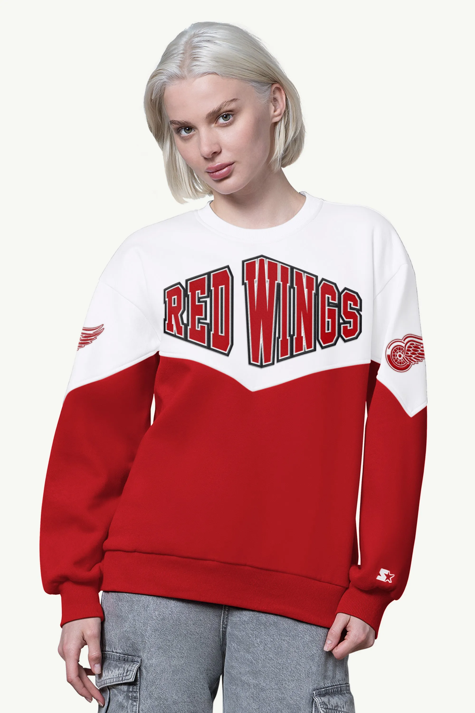WOMENS DETROIT RED WINGS CLUTCH HIT FLEECE sold by Starter