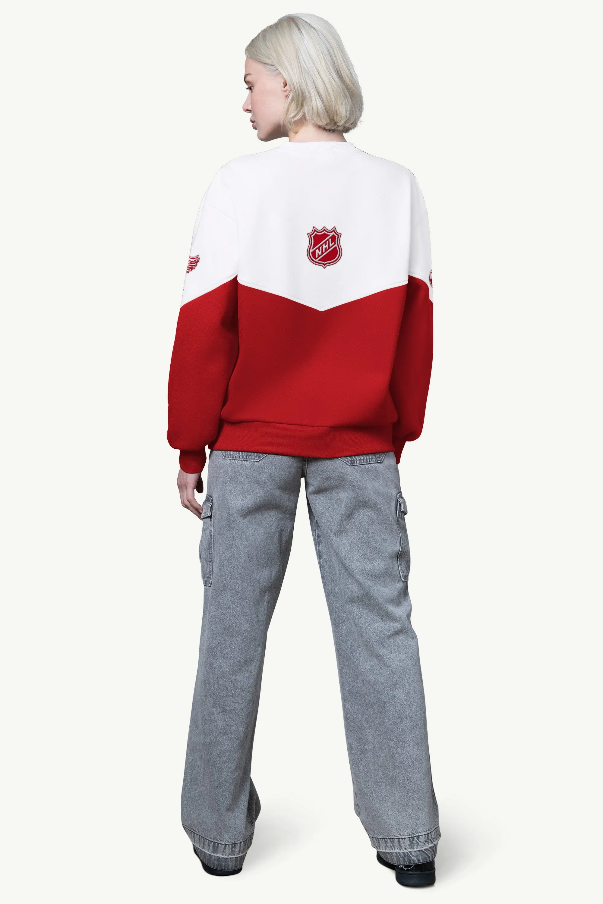 WOMENS DETROIT RED WINGS CLUTCH HIT FLEECE sold by Starter product image thumbnail 3