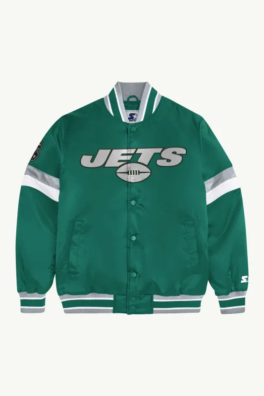 NEW YORK JETS HOME GAME VARSITY JACKET sold by Starter
