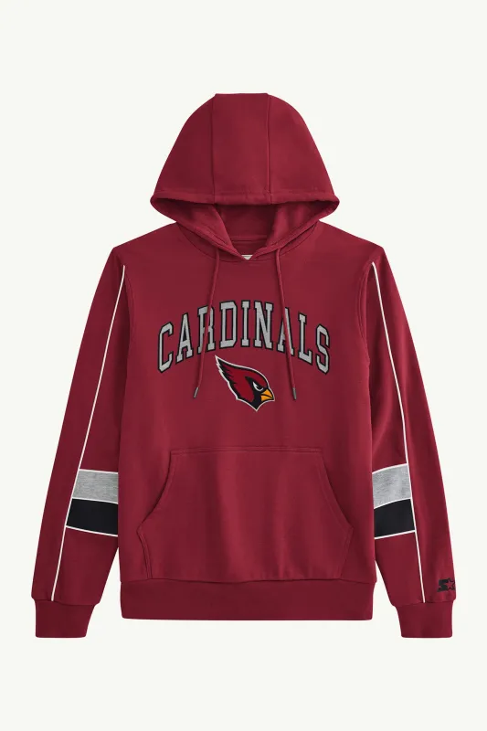ARIZONA CARDINALS CAPTAIN PULLOVER HOODIE made by Starter