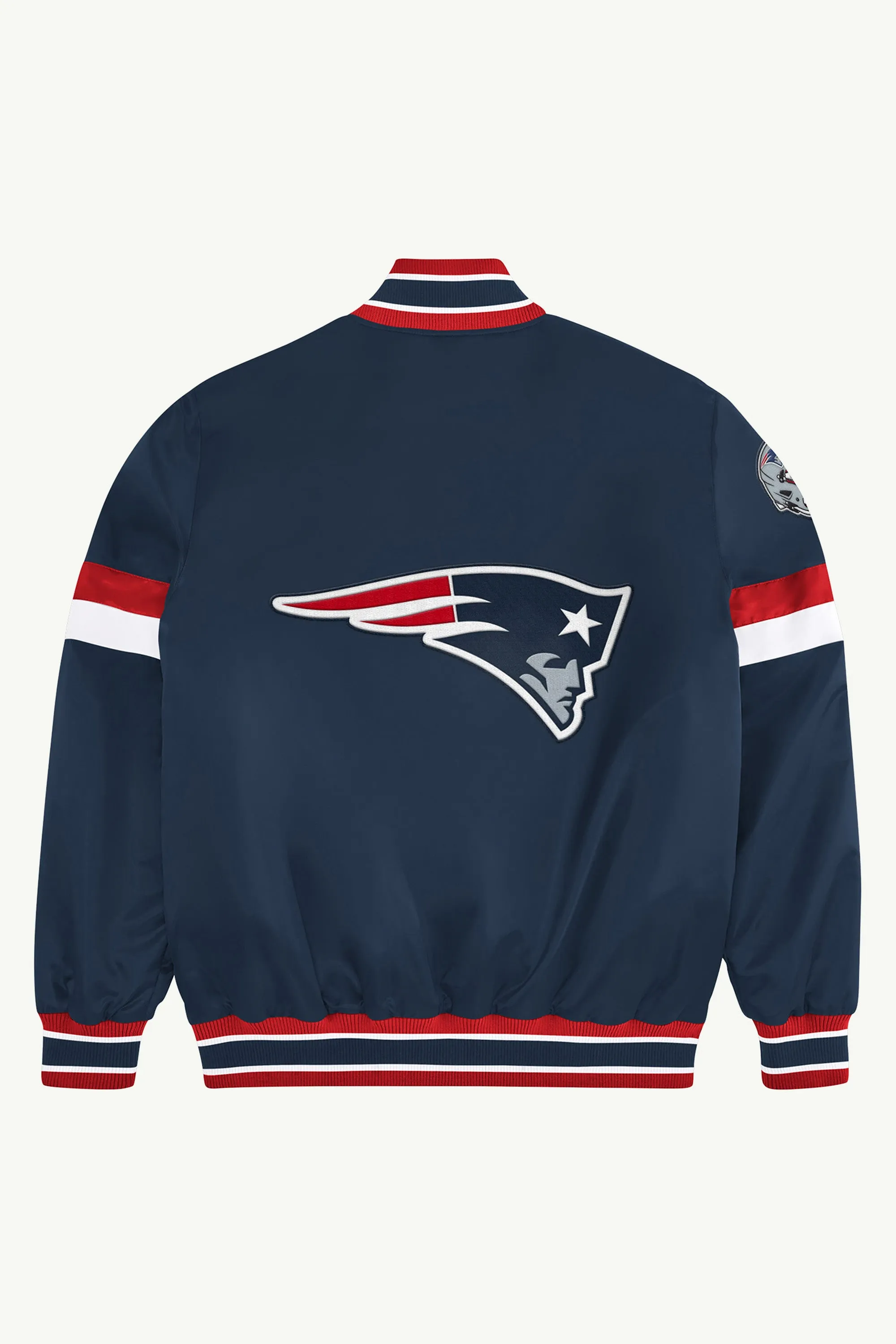 NEW ENGLAND PATRIOTS HOME GAME VARSITY JACKET sold by Starter product image thumbnail 2
