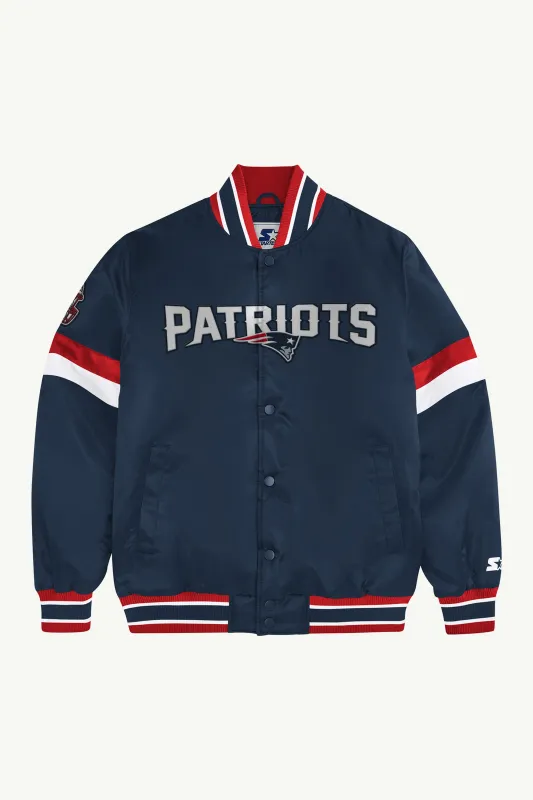 NEW ENGLAND PATRIOTS HOME GAME VARSITY JACKET sold by Starter
