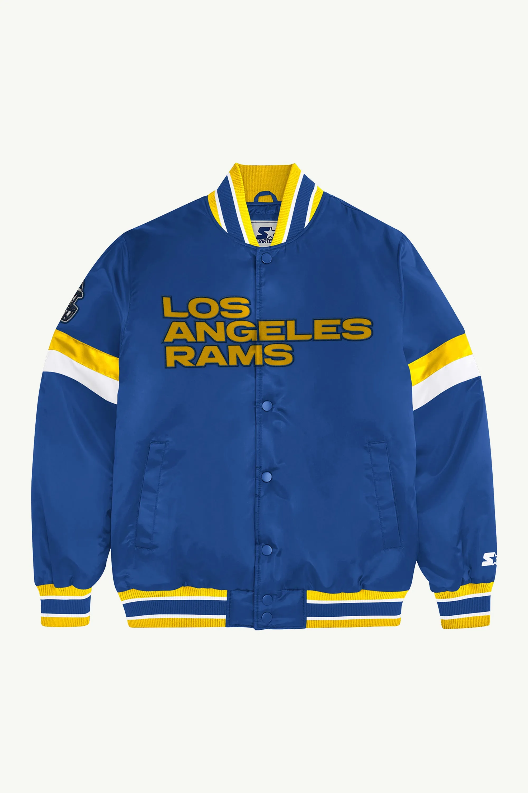 LOS ANGELES RAMS HOME GAME VARSITY JACKET sold by Starter