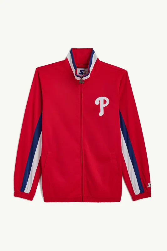 PHILADELPHIA PHILLIES REPLAY TRACK JACKET sold by Starter