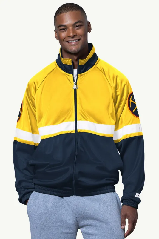 MENS DENVER NUGGETS VETERAN TRACK JACKET sold by Starter