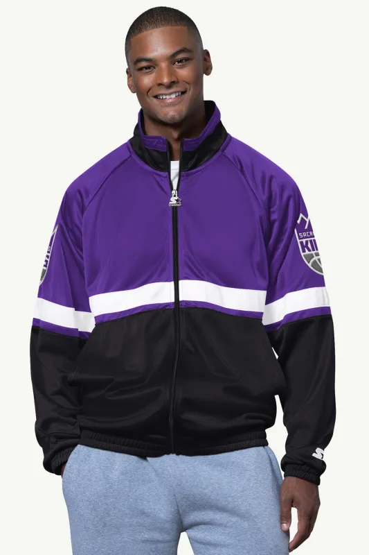 MENS SACRAMENTO KINGS VETERAN TRACK JACKET sold by Starter