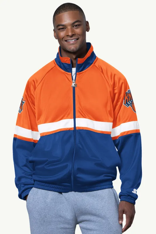 MENS NEW YORK KNICKS VETERAN TRACK JACKET sold by Starter
