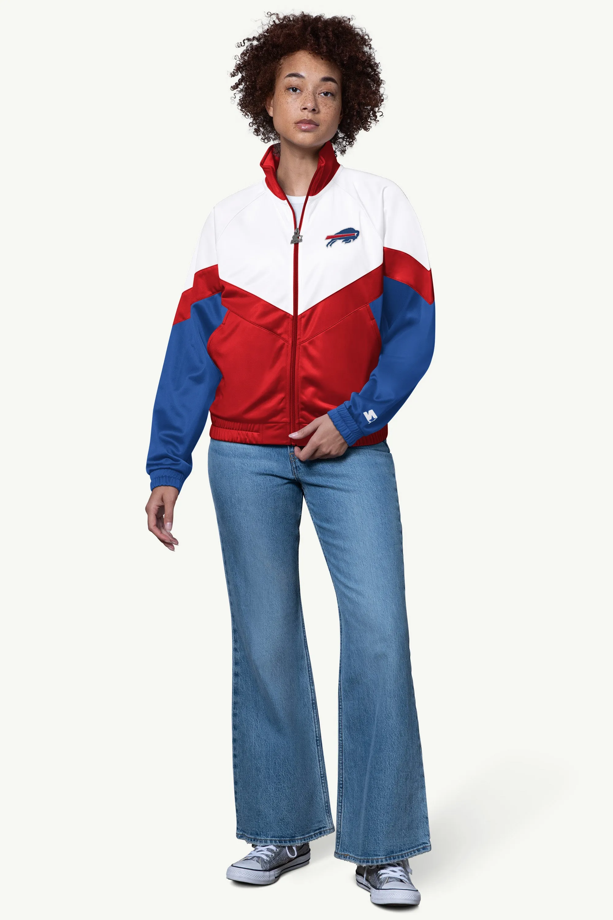 WOMENS BUFFALO BILLS TEAMWORK TRACK JACKET sold by Starter product image thumbnail 3