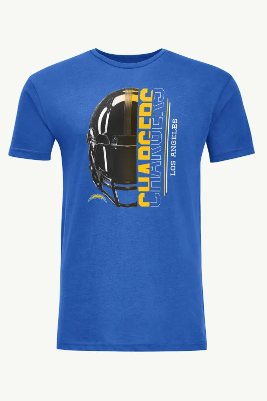MENS LOS ANGELES CHARGERS HALF HELMET T SHIRT sold by Starter