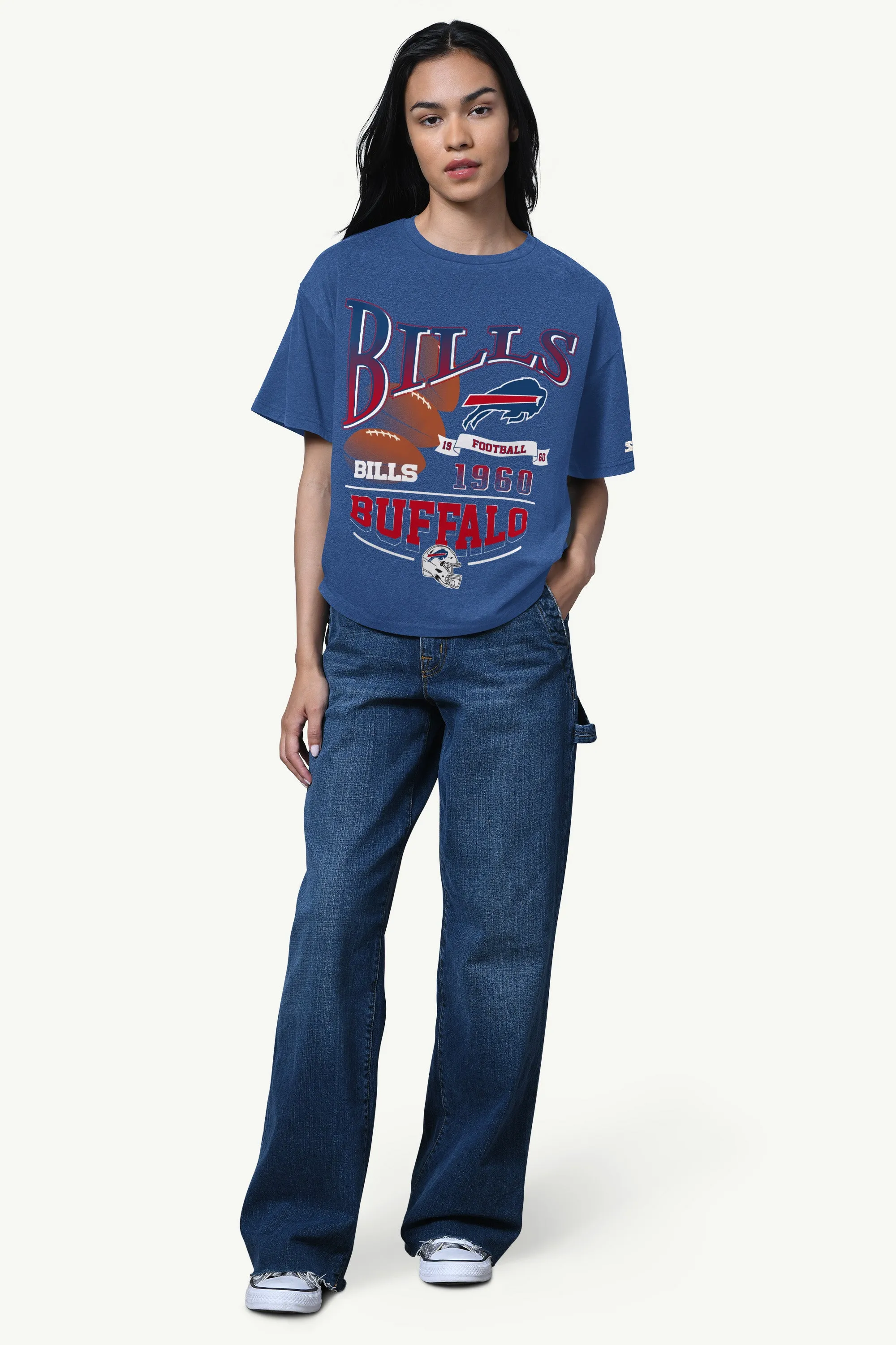 WOMENS BUFFALO BILLS HALL OF FAME T SHIRT sold by Starter product image thumbnail 2