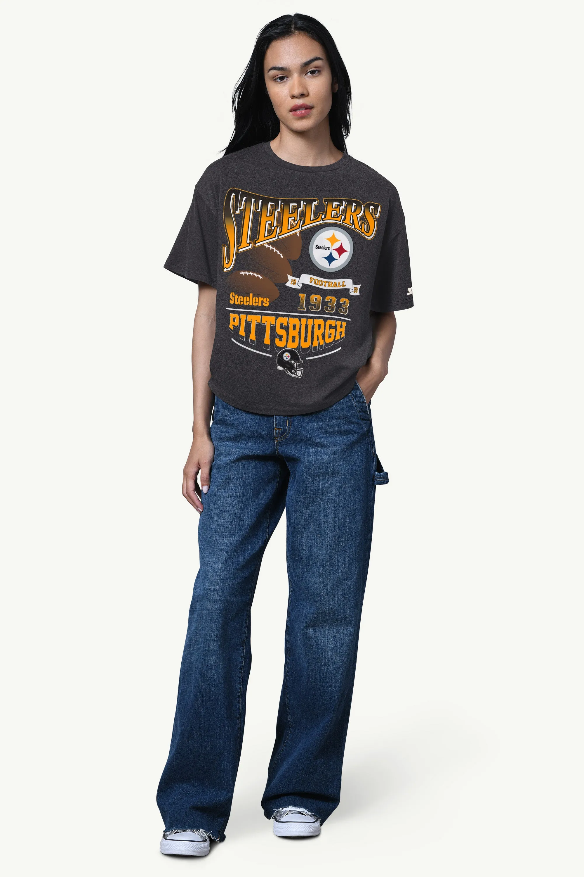 WOMENS PITTSBURGH STEELERS HALL OF FAME T SHIRT sold by Starter product image thumbnail 2