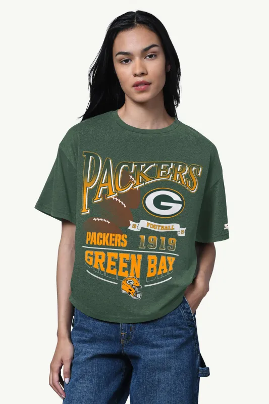 WOMENS GREEN BAY PACKERS HALL OF FAME T SHIRT sold by Starter