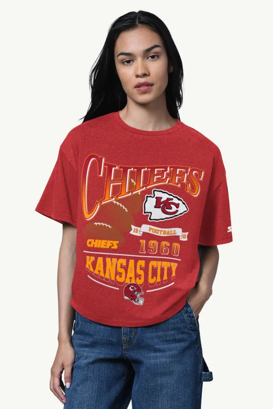 WOMENS KANSAS CITY CHIEFS HALL OF FAME T SHIRT sold by Starter