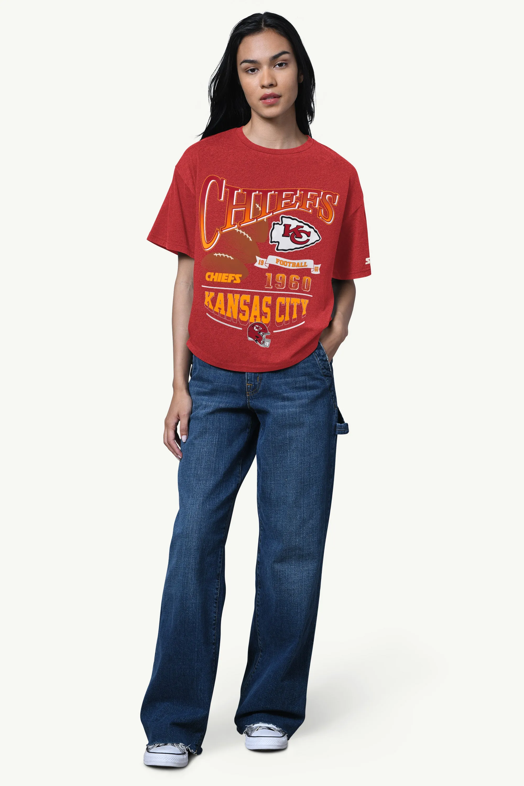 WOMENS KANSAS CITY CHIEFS HALL OF FAME T SHIRT sold by Starter product image thumbnail 2