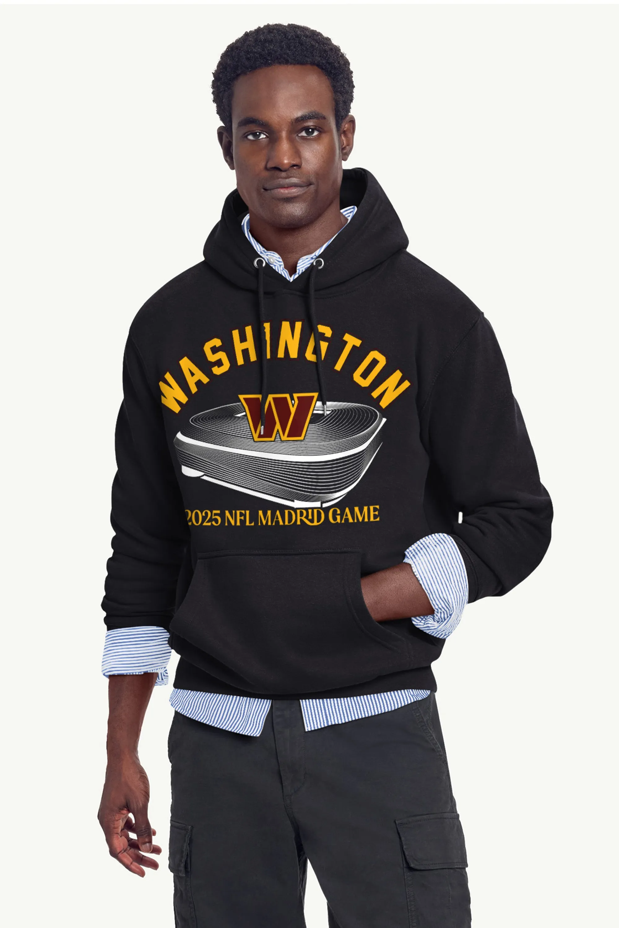 MENS WASHINGTON COMMANDERS BERNABEAU STADIUM HOODIE sold by Starter product image thumbnail 2