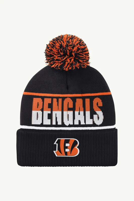 CINCINNATI BENGALS POM CUFFED BEANIE sold by Starter