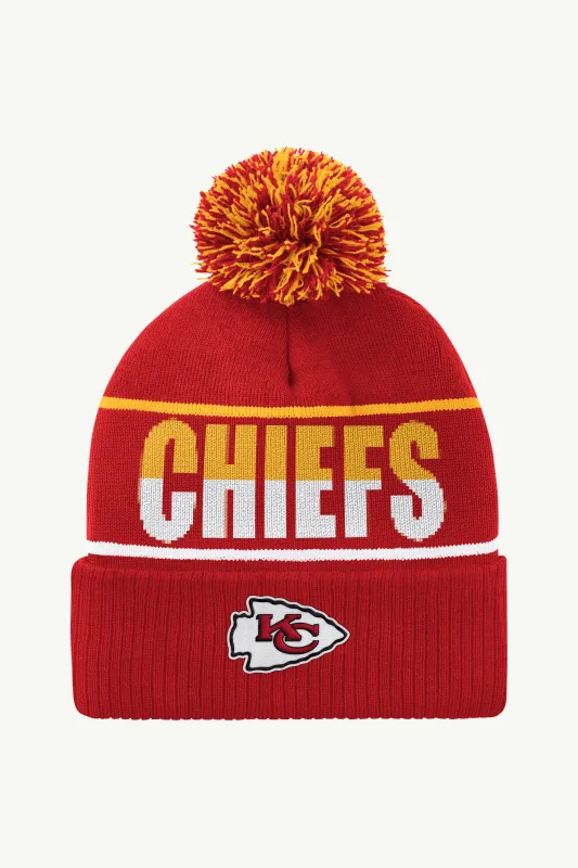 KANSAS CITY CHIEFS POM CUFFED BEANIE sold by Starter