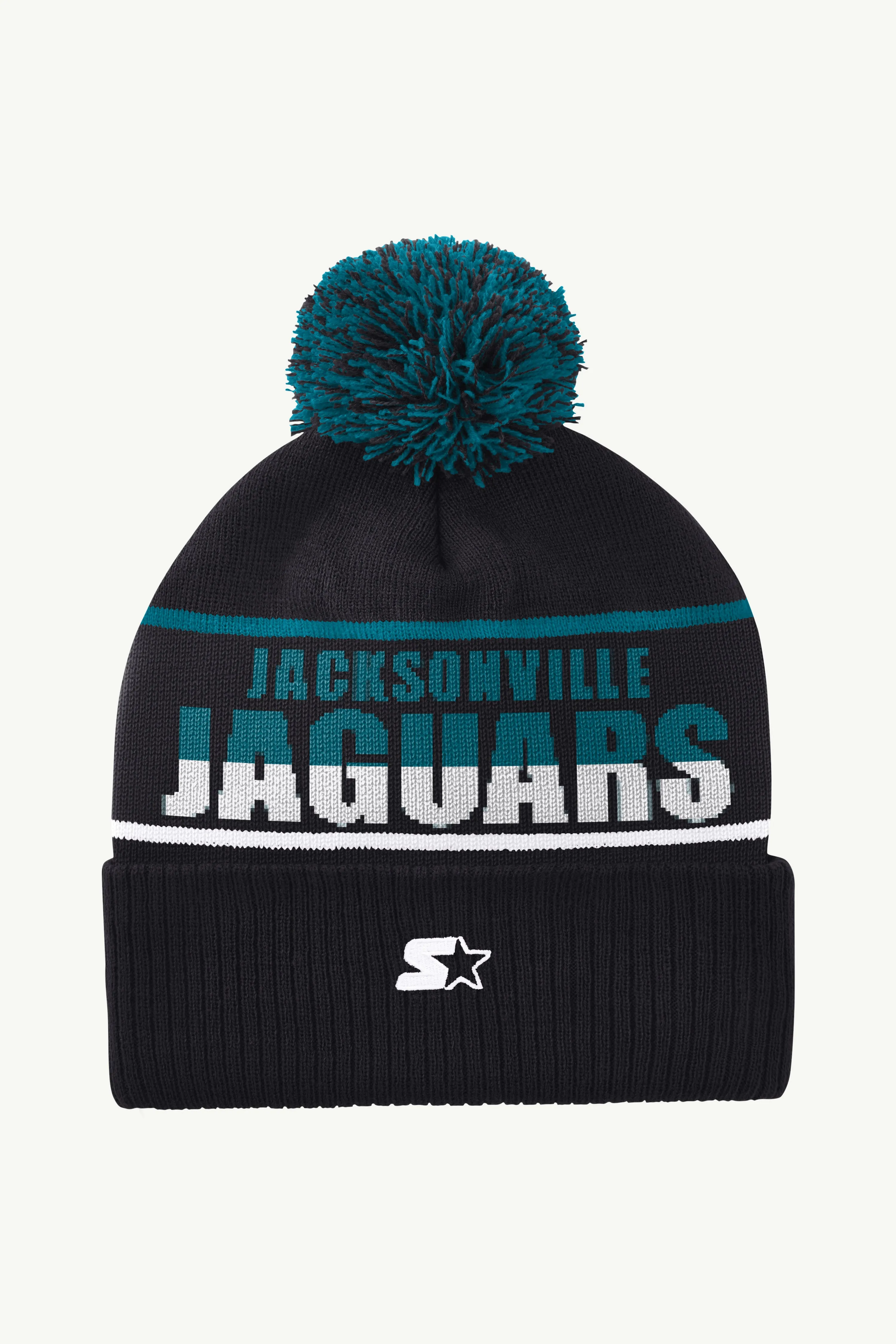 JACKSONVILLE JAGUARS POM CUFFED BEANIE sold by Starter product image thumbnail 2