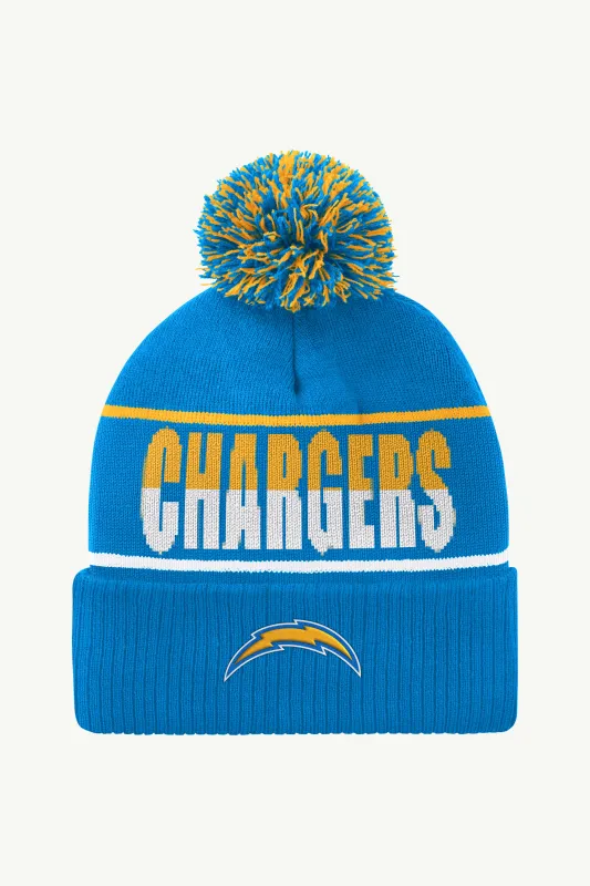 LOS ANGELES CHARGERS POM CUFFED BEANIE sold by Starter