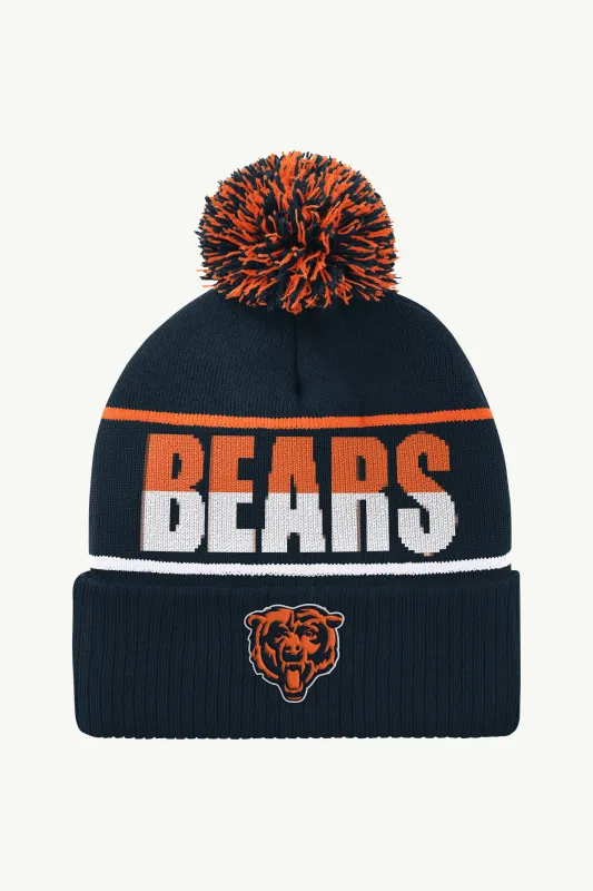 CHICAGO BEARS POM CUFFED BEANIE sold by Starter
