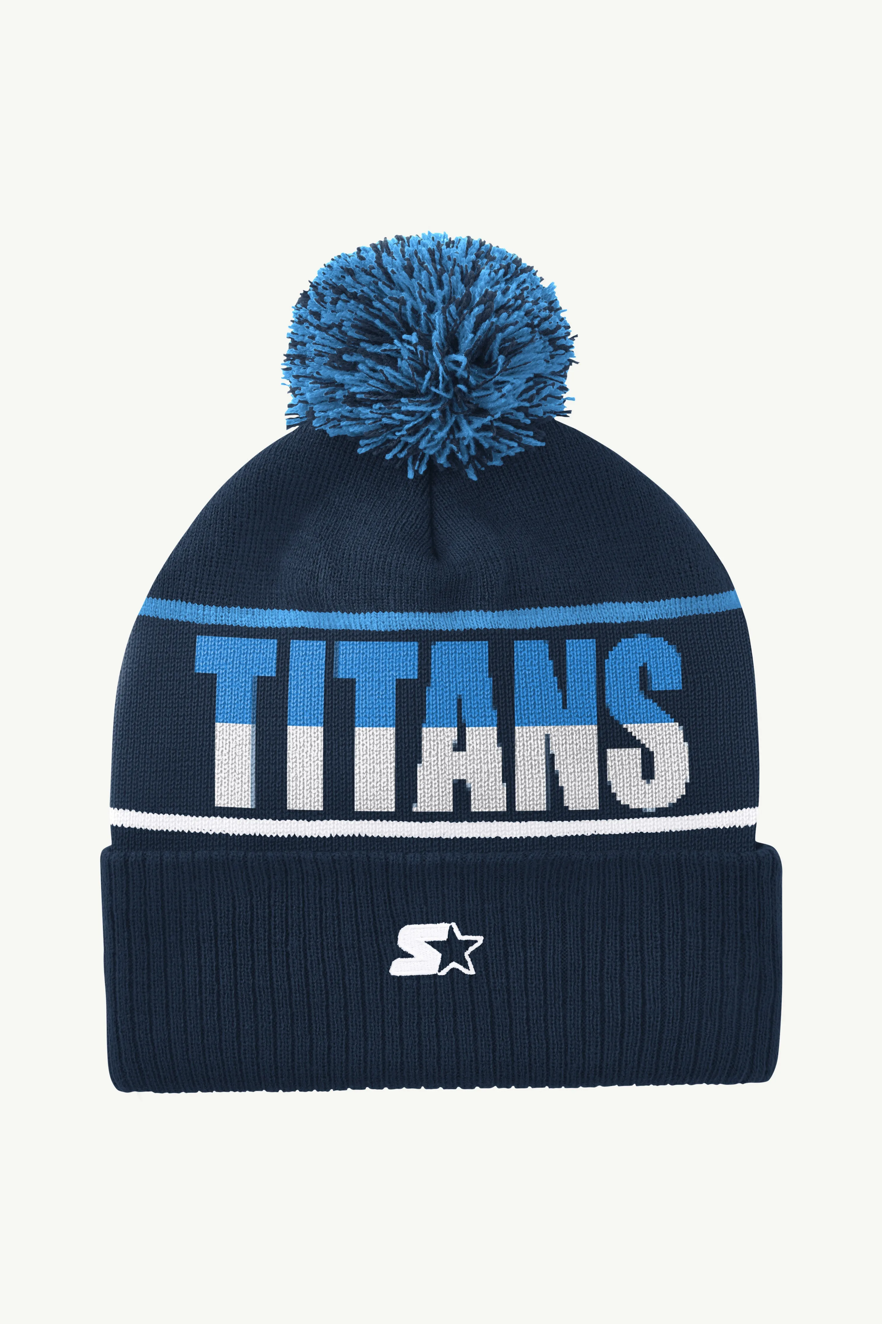 TENNESSEE TITANS POM CUFFED BEANIE sold by Starter product image thumbnail 2