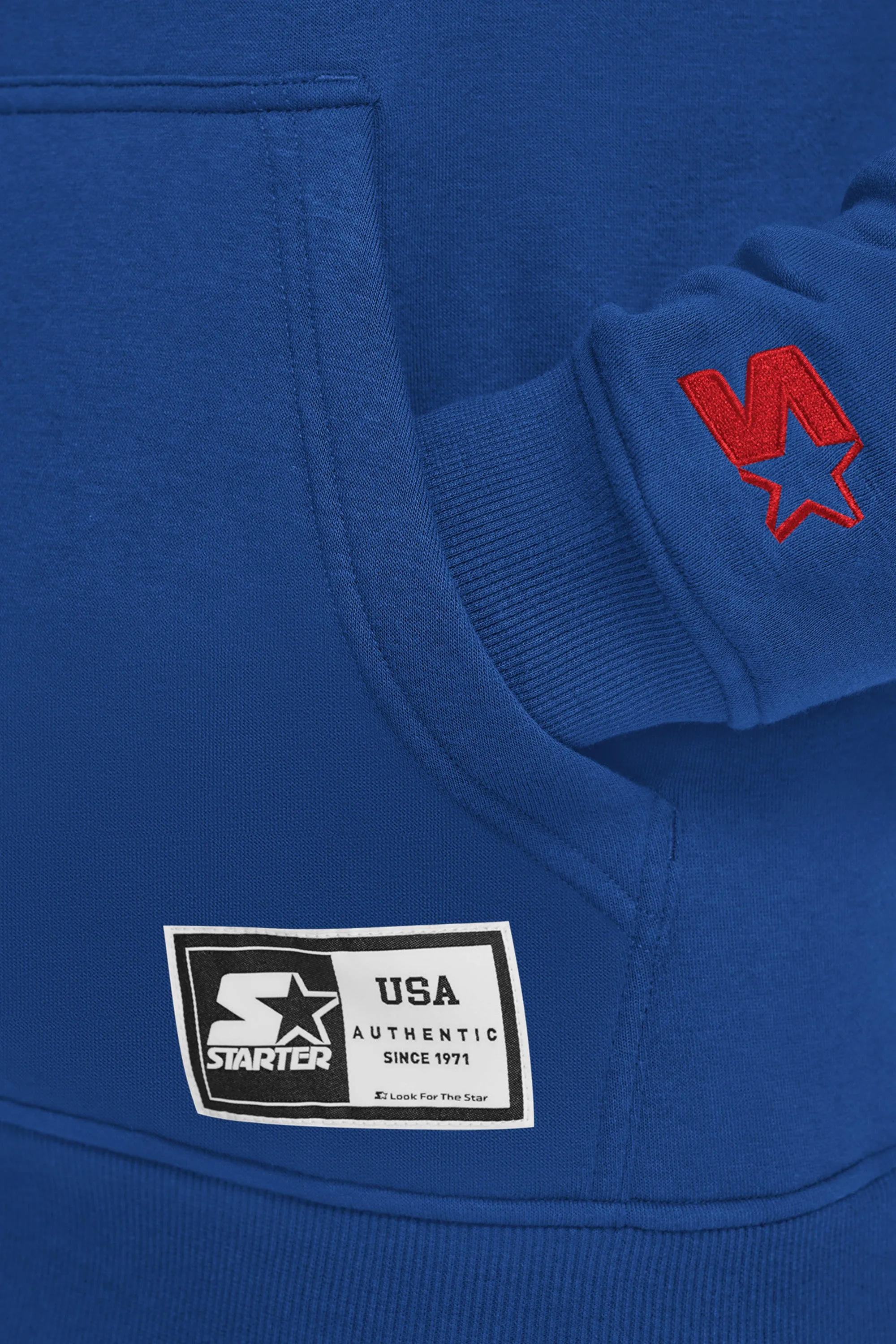 MENS STARTER EMBROIDERED FLEECE HOODIE sold by Starter product image thumbnail 3