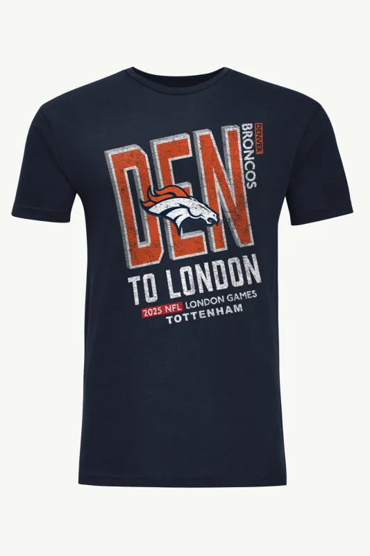 MENS DENVER BRONCOS TO LONDON GAMES T SHIRT sold by Starter