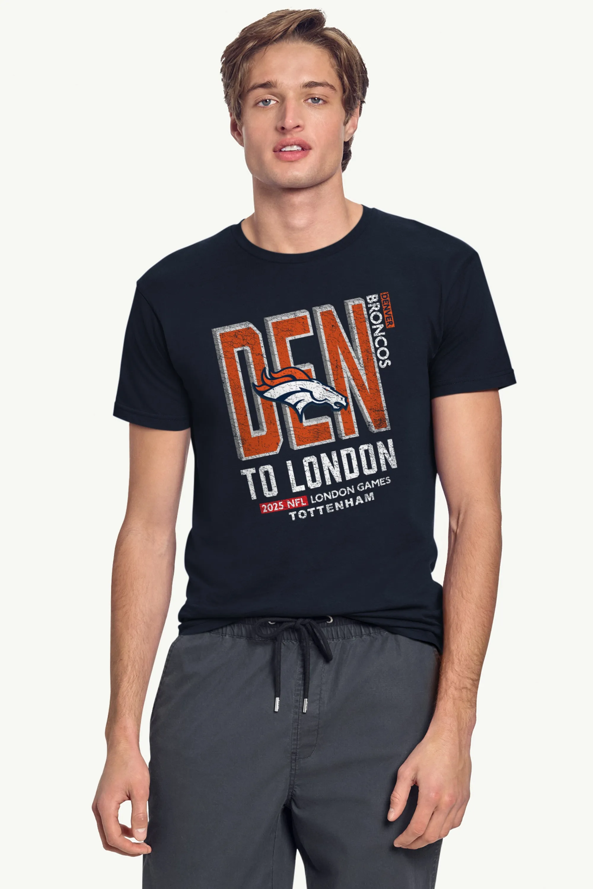 MENS DENVER BRONCOS TO LONDON GAMES T SHIRT sold by Starter product image thumbnail 2