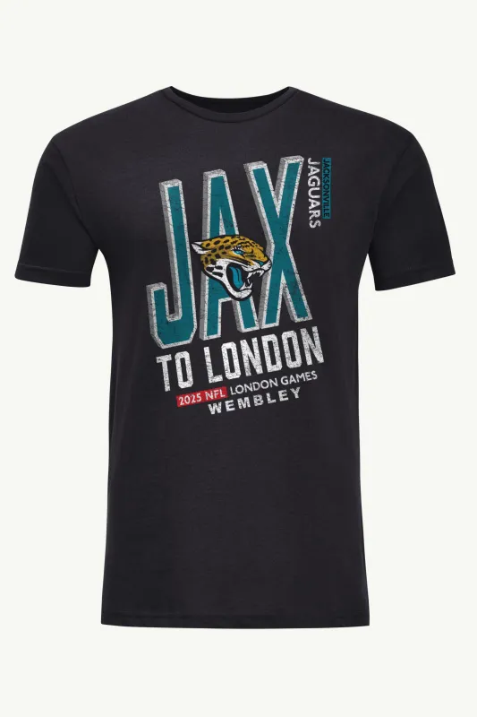 MENS JACKSONVILLE JAGUARS TO LONDON T SHIRT sold by Starter