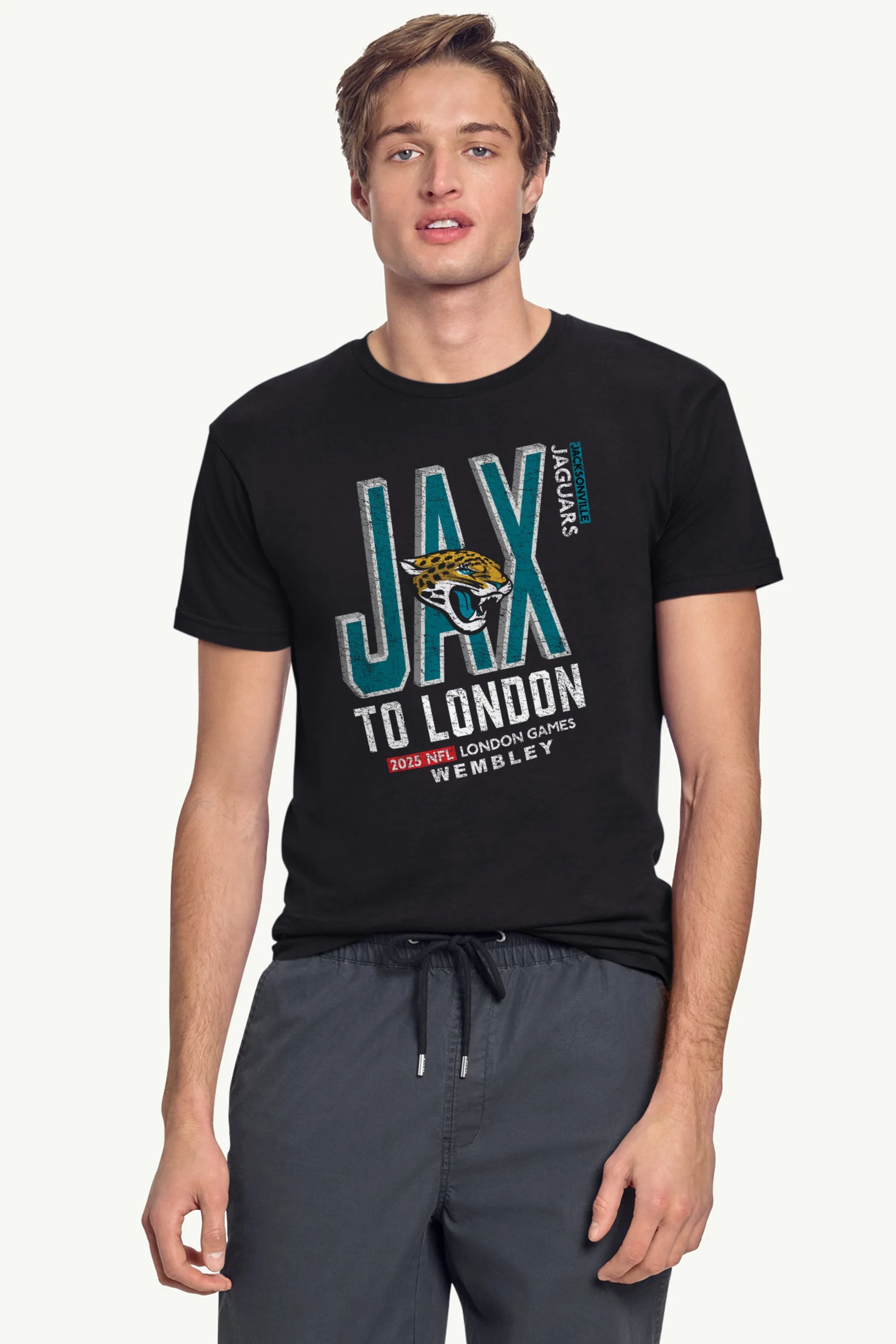 MENS JACKSONVILLE JAGUARS TO LONDON T SHIRT sold by Starter product image thumbnail 2