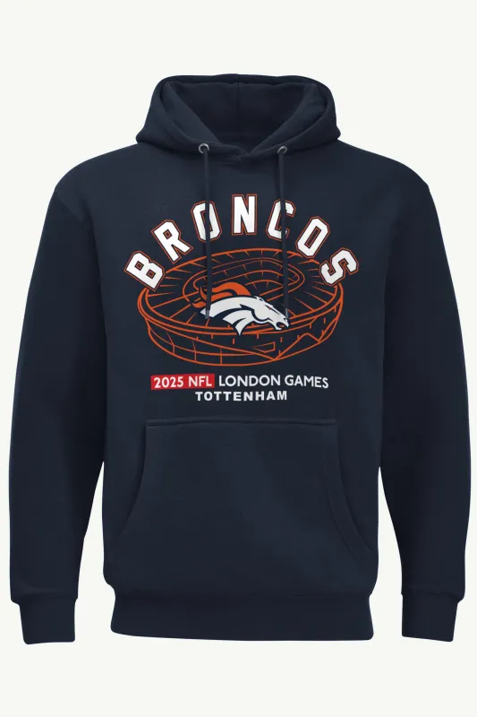MENS DENVER BRONCOS LONDON STADIUM HOODIE made by Starter