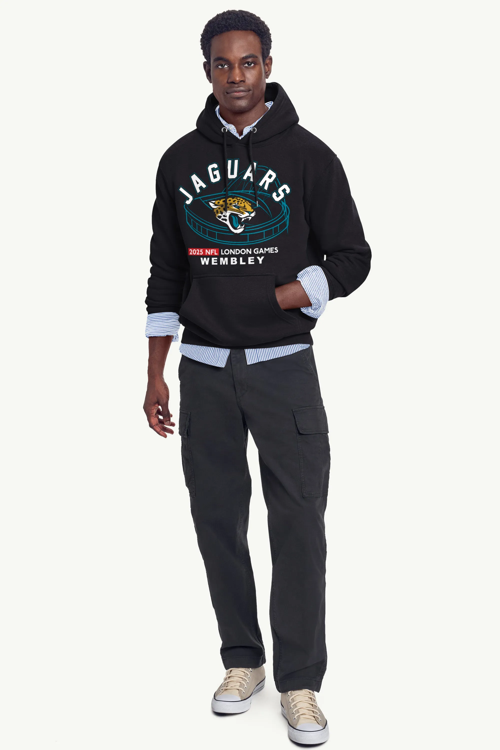 MENS JACKSONVILLE JAGUARS LONDON STADIUM HOODIE sold by Starter product image thumbnail 3