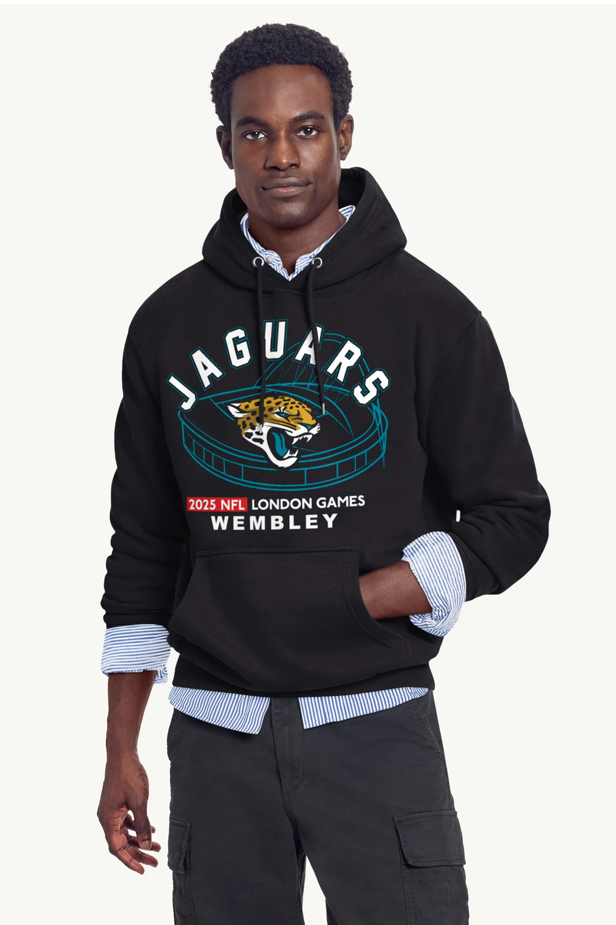MENS JACKSONVILLE JAGUARS LONDON STADIUM HOODIE sold by Starter product image thumbnail 2