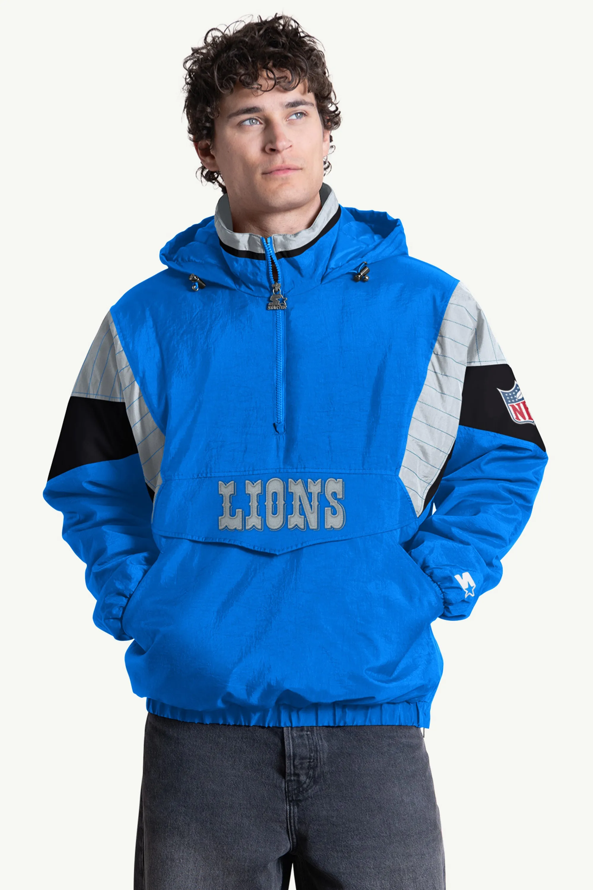 MENS DETROIT LIONS CLASSIC BREAKAWAY JACKET sold by Starter