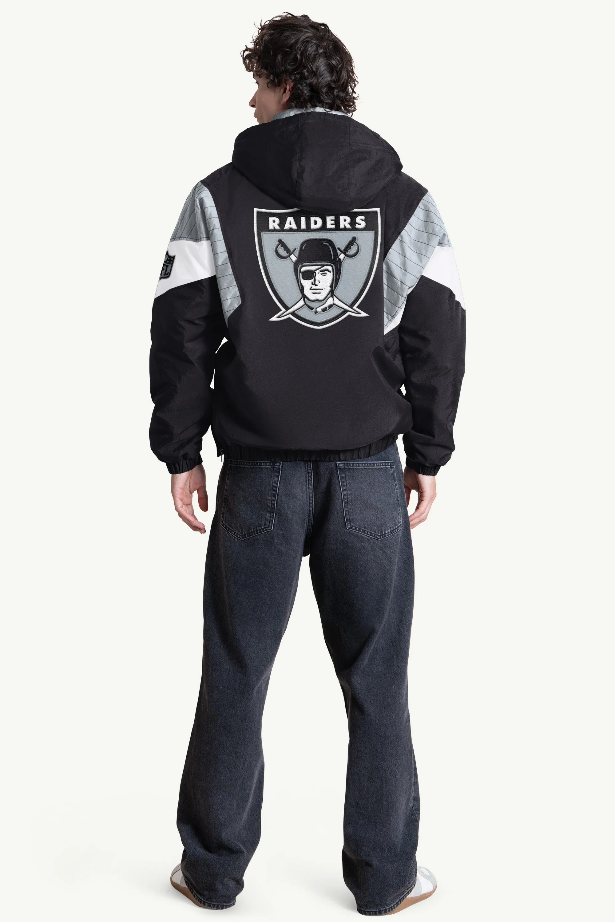MENS LAS VEGAS RAIDERS CLASSIC BREAKAWAY JACKET sold by Starter product image thumbnail 2
